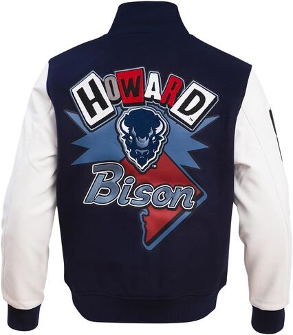 Pro Standard NCAA mens Mens College Campus Ransom Wool Varsity Jacket in Saudi Arabia
