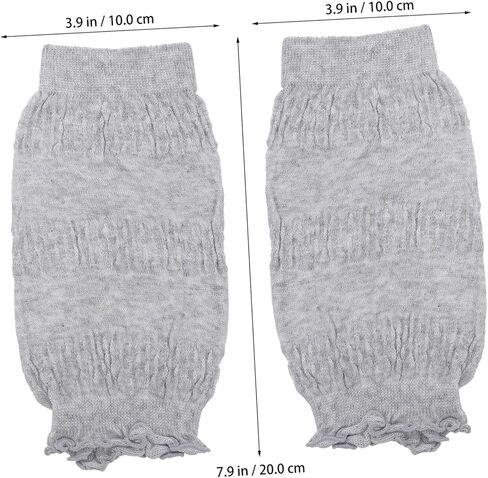 Baluue 2pairs Warm Leggings for Boys and Girls Breathable Kneecaps Pads Supportive Cushions for Sports Knee Pads for Work Crawling and Wrestling in Saudi Arabia