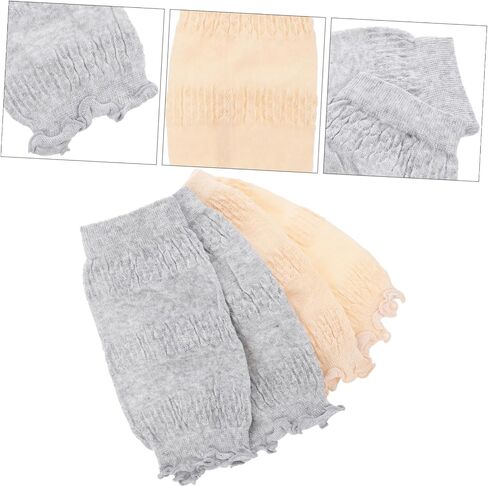 Baluue 2pairs Warm Leggings for Boys and Girls Breathable Kneecaps Pads Supportive Cushions for Sports Knee Pads for Work Crawling and Wrestling in Saudi Arabia
