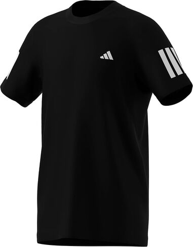 Adidas Boys Club 3-Stripes Tennis T-Shirt (Little Kids/Big Kids) in Saudi Arabia