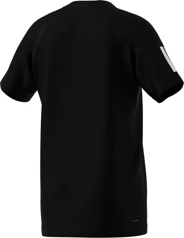 Adidas Boys Club 3-Stripes Tennis T-Shirt (Little Kids/Big Kids) in Saudi Arabia