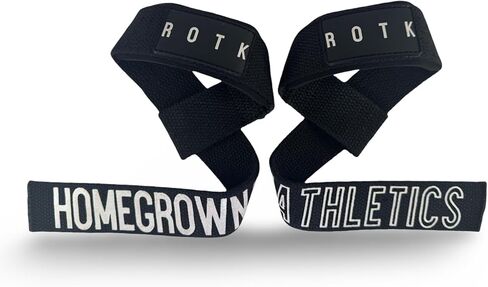 Weight Lifting Straps – 22" Padded Deadlift Wrist Straps (Pair) – Heavy-Duty Cotton Lifting Straps for Powerlifting, Gym & Strength Training in Kuwait