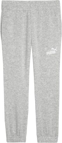 بنطال رياضي من الصوف بشعار Essential Basics للفتيات من Puma، حزام خصر مطاطي، جيوب جانبية مدرزة in Saudi Arabia