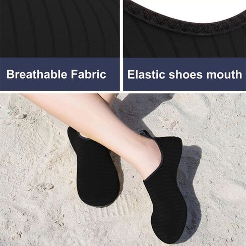 Water Shoes for Women Men Quick-Dry Aqua Socks Swim Beach Barefoot Yoga Exercise Sport Pool Camping Footwear SXX01 in Saudi Arabia