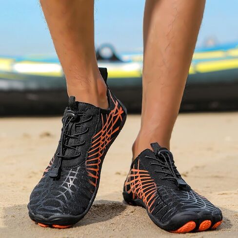 Mens Womens Water Shoes Barefoot Aqua Swim Shoes Beach Quick Dry for Diving Surfing Water Sports Hiking in Saudi Arabia