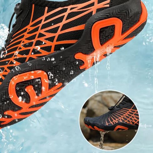Mens Womens Water Shoes Barefoot Aqua Swim Shoes Beach Quick Dry for Diving Surfing Water Sports Hiking in Saudi Arabia