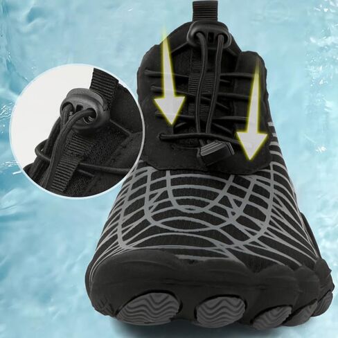 Mens Womens Water Shoes Barefoot Aqua Swim Shoes Beach Quick Dry for Diving Surfing Water Sports Hiking in Saudi Arabia