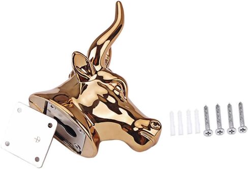 Bullhead Guitar Wall Hanger Hook Rack Wall Mounted Storage Stand for Acoustic Electric and Bass Guitars Sturdy and Space-Saving Design in Saudi Arabia