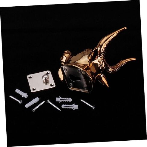 Bullhead Guitar Wall Hanger Hook Rack Wall Mounted Storage Stand for Acoustic Electric and Bass Guitars Sturdy and Space-Saving Design in Saudi Arabia
