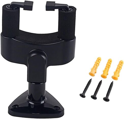 VANZACK Electric Guitar Hanger Wall Mount Rack Black Hook Holder Stand Space-saving Design in Saudi Arabia
