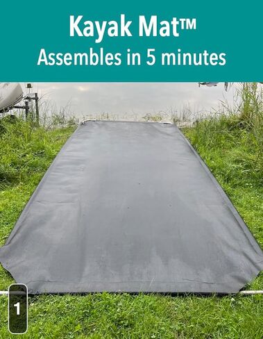 Kayak Mat - Premium Watercraft Launch Pad - Durable Geotextile & Aluminized Steel Frame in Saudi Arabia
