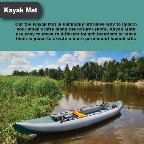 Kayak Mat - Premium Watercraft Launch Pad - Durable Geotextile & Aluminized Steel Frame in Saudi Arabia