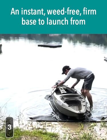 Kayak Mat - Premium Watercraft Launch Pad - Durable Geotextile & Aluminized Steel Frame in Saudi Arabia