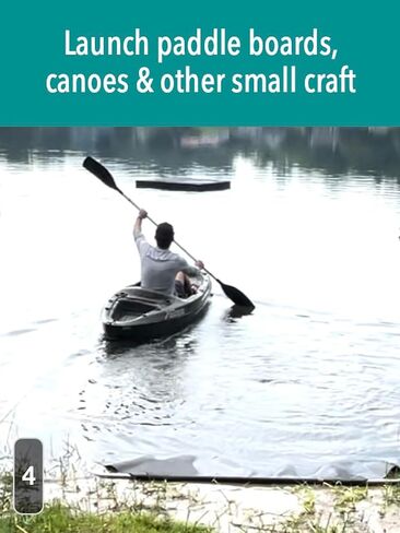 Kayak Mat - Premium Watercraft Launch Pad - Durable Geotextile & Aluminized Steel Frame in Saudi Arabia