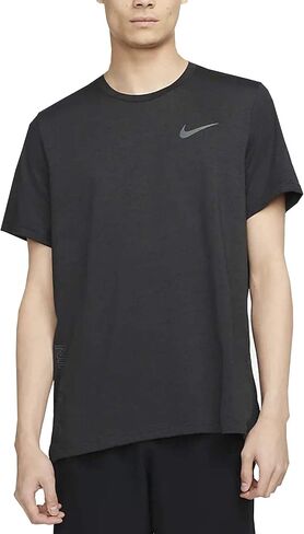 Nike Men's Pro Dri-Fit Short-Sleeve T-Shirt L Black in Saudi Arabia