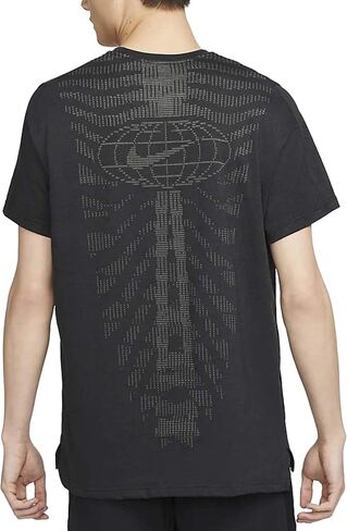 Nike Men's Pro Dri-Fit Short-Sleeve T-Shirt L Black in Saudi Arabia