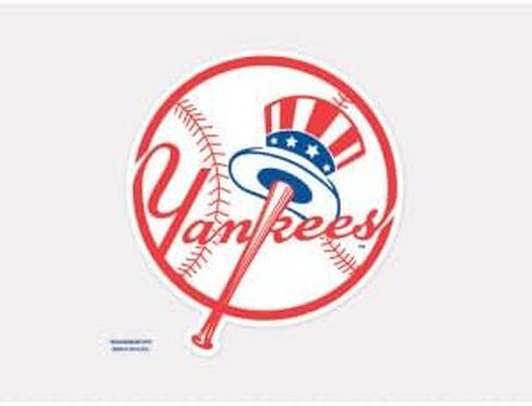 ملصقات بشعار WinCraft New York Yankees مقطوعة بالقالب مقاس 4×4 in Saudi Arabia