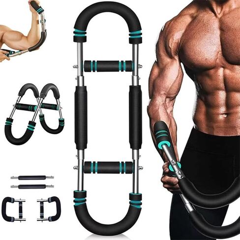 Twister Arm Trainer Adjustable – Heavy Duty Power Twister 45–110 lbs for Chest, Arms & Shoulders, Home Workout for Men & Women in Saudi Arabia