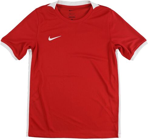 تي شيرت أساسي لكرة القدم للأولاد من Nike للجنسين، أحمر، للأطفال الكبار (8-20)، M in Saudi Arabia