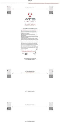 ATS Acoustics Corner Bass Trap، نطاق التردد المنخفض، NRC 1.40، 24 بوصة × 48 بوصة × 13 بوصة (أسود) in Kuwait