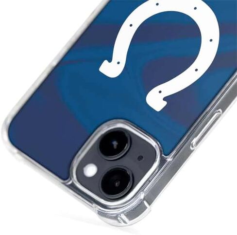 Skinit Phone Case Compatible with MagSafe iPhone 15 - Officially Licensed NFL Indianapolis Colts Design in Saudi Arabia