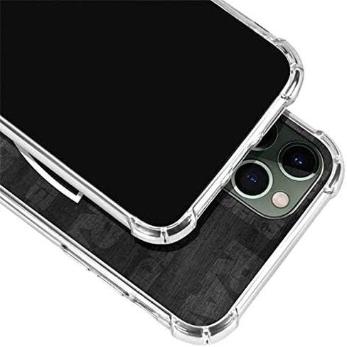حافظة هاتف Skinit الشفافة متوافقة مع iPhone 12 Pro - تصميم أسود وأبيض مرخص رسميًا من NFL Las Vegas Raiders in Saudi Arabia