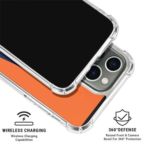حافظة هاتف Skinit الشفافة متوافقة مع iPhone 15 Pro Max - تصميم شعار فريق NFL Chicago Bears مرخص رسميًا in Saudi Arabia