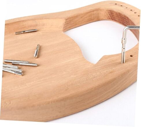 DECHOUS Lyre Harp Tuning Pegs 4pcs String Nails Replacement Lyre Pegs Sturdy Harp Accessories in Kuwait