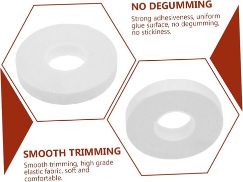 DECHOUS 2pcs Guzheng Adhesive Tapes Breathable Finger Pads Double Sided Adhesive Stickers for Bjj Pipa in Saudi Arabia