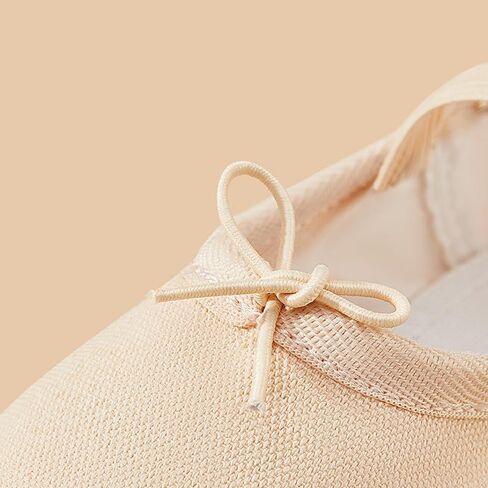 Canvas Ballet Shoes Soft Split Sole Flat Turners Dance Practice Shoes in Saudi Arabia