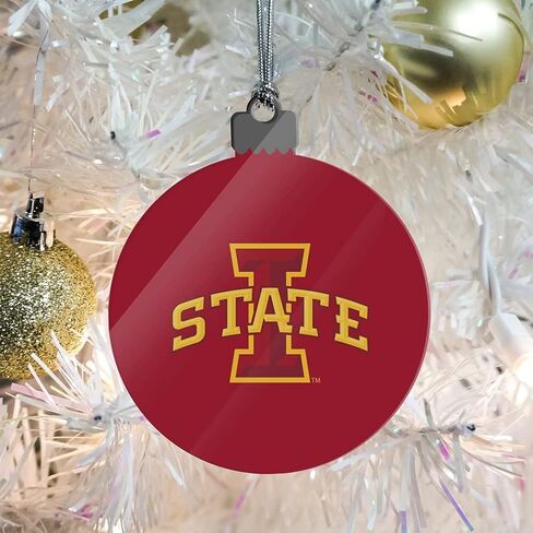 GRAPHICS & MORE Iowa State University Logo Acrylic Christmas Tree Holiday Ornament in Saudi Arabia