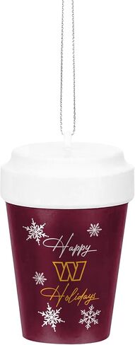 NFL FOCO Seattle Seahawks Coffee Cup Holiday Christmas Ornament in Saudi Arabia