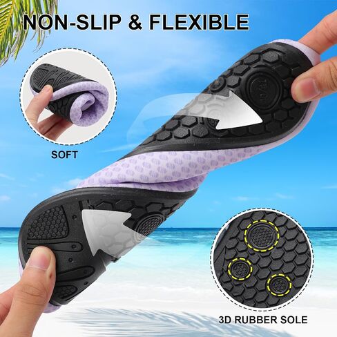 Water Shoes for Women Men Park Cruise Trip Accessories Must Haves Yoga Volleyball Sport Camp Kayak Dive Surf in Saudi Arabia