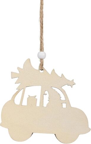 FOCO NFL Pittsburgh Steelers Wooden Car Ornament with Tree – Officially Licensed Holiday Decoration in Saudi Arabia