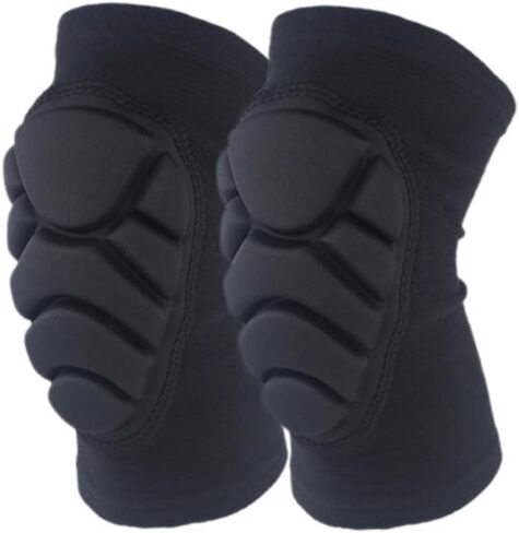 Protective Gear for Sports White Knee Pads Thicken Sponge Leg Brace for Basketball Soccer in Saudi Arabia