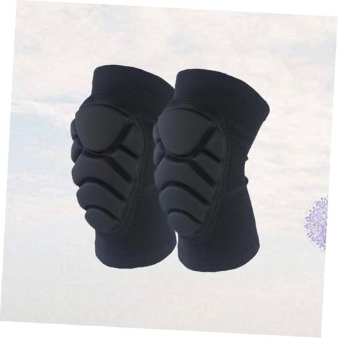 Protective Gear for Sports White Knee Pads Thicken Sponge Leg Brace for Basketball Soccer in Saudi Arabia