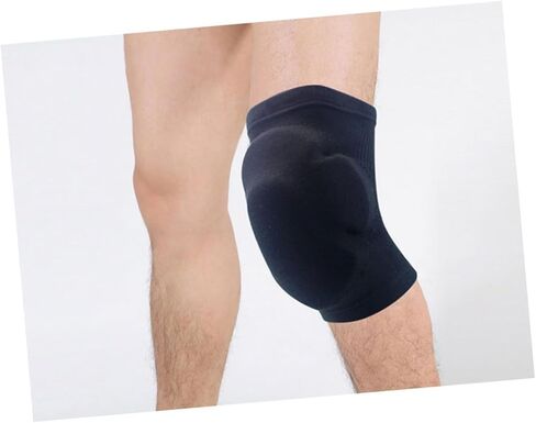 Protective Gear for Sports White Knee Pads Thicken Sponge Leg Brace for Basketball Soccer in Saudi Arabia