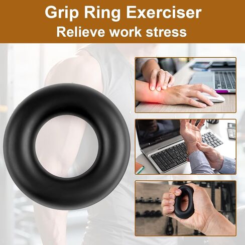 Adjustable Grip Strengthener, 5 Pack Hand Strengthening Devices Kit, Wrist and Forearm Strengtheners for Physical Therapy, Sprain Recovery, Home Gym in Saudi Arabia