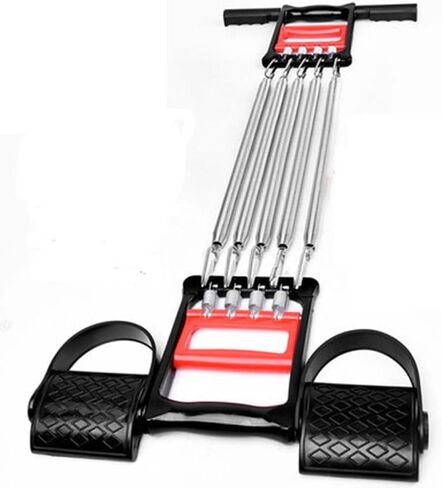 3-in-1 Spring Chest Expander, Chest Workout Equipment with 5 Springs, Freely Disassembled for Muscle Expansion, Arm Strength Training, Abdominal Exercise, Home Fitness in Saudi Arabia