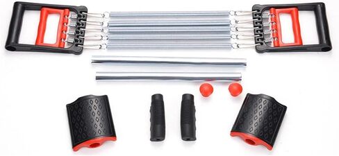3-in-1 Spring Chest Expander, Chest Workout Equipment with 5 Springs, Freely Disassembled for Muscle Expansion, Arm Strength Training, Abdominal Exercise, Home Fitness in Saudi Arabia
