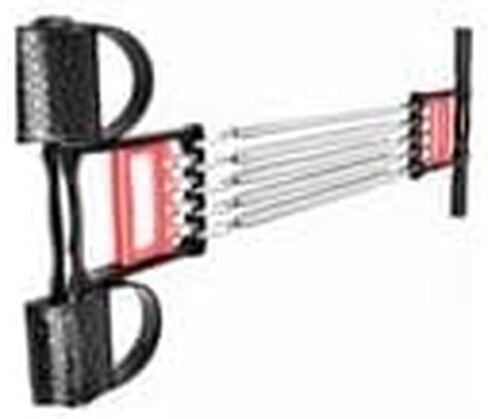 3-in-1 Spring Chest Expander, Chest Workout Equipment with 5 Springs, Freely Disassembled for Muscle Expansion, Arm Strength Training, Abdominal Exercise, Home Fitness in Saudi Arabia