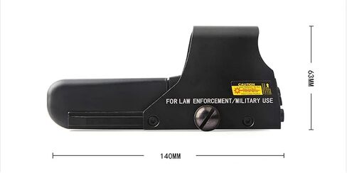 Holographic Sight 552 Red/Green Dot Sight with 5 Brightness Options & 1 MOA Dot, Black, Fits 20mm Rail Mount in Saudi Arabia
