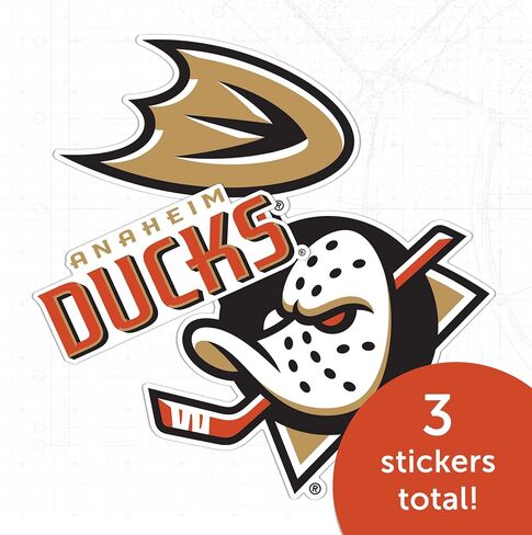 Desert Cactus Anaheim Ducks Sticker NHL Team National Hockey League Vinyl Decal Laptop Water Bottle Car Scrapbook (Type 5-1) in Saudi Arabia