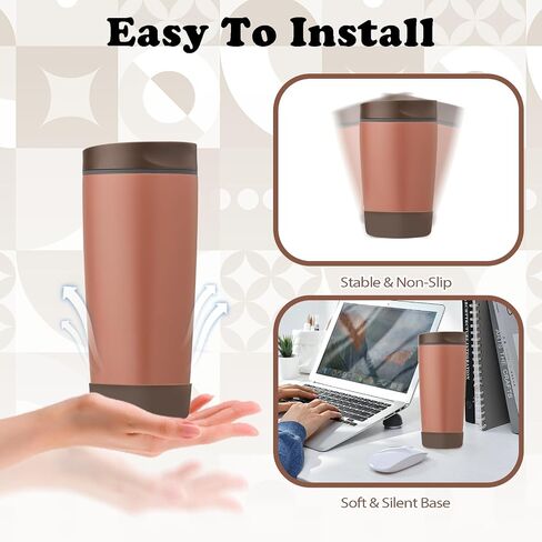 قطعتان من حذاء السيليكون لكوب القهوة المنزلق Owala SmoothSip 20 أونصة 12 أونصة، غطاء مضاد للانزلاق لكوب القهوة أثناء السفر، ملحقات واقية لـ Owala خالية من مادة BPA in Kuwait