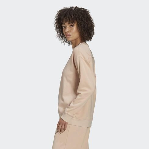 adidas Originals Women's Crewneck Sweatshirt, Halo Blush in Saudi Arabia
