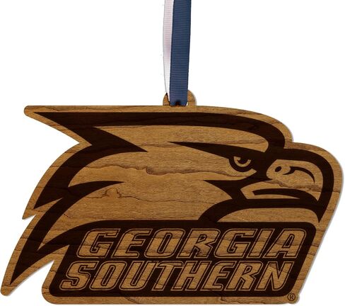 LazerEdge Clemson Tigers Christmas Ornament - Handcrafted from Cherry Wood - Officially Licensed Product in Saudi Arabia