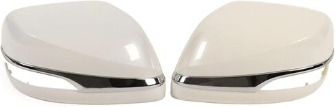 Car Rear View Mirror Cover, Door Mirror Cover, 1 Pair Car Side Rear View Mirror Cover Lightweight Easy Clean Rounded Edges Shockproof Fit For LX570 2016‑2018 in Saudi Arabia
