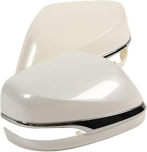 Car Rear View Mirror Cover, Door Mirror Cover, 1 Pair Car Side Rear View Mirror Cover Lightweight Easy Clean Rounded Edges Shockproof Fit For LX570 2016‑2018 in Saudi Arabia
