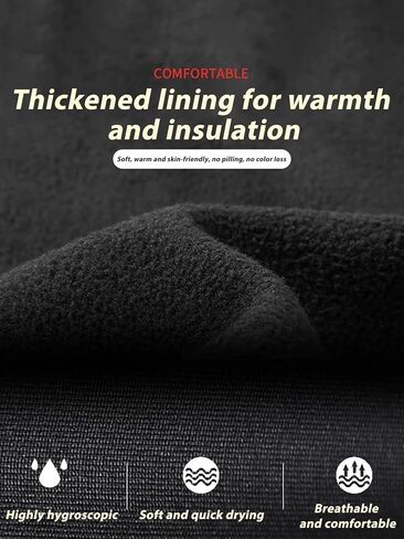 Men's Performance Thermal Pants, 5-Pack Black Athletic Tights, Moisture Wicking for Cold Weather Sports in Saudi Arabia