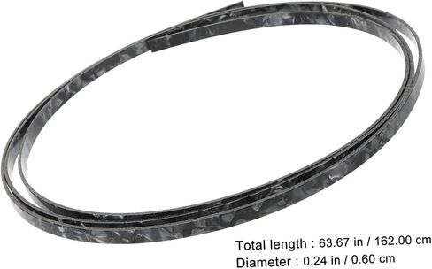 2Pcs Guitar Binding Strip Inlay Strips for Classical Electric Guitars Durable Decorative Edging for Instrument Protection Enhancement in Saudi Arabia